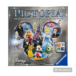 Pictopedia Disney Edition - The Ultimate Picture Trivia Family Game